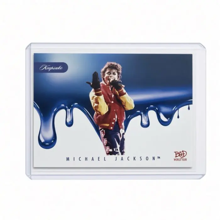 Michael Jackson BAD Tour Keepsake Trading Card #244 | DRIP | Base