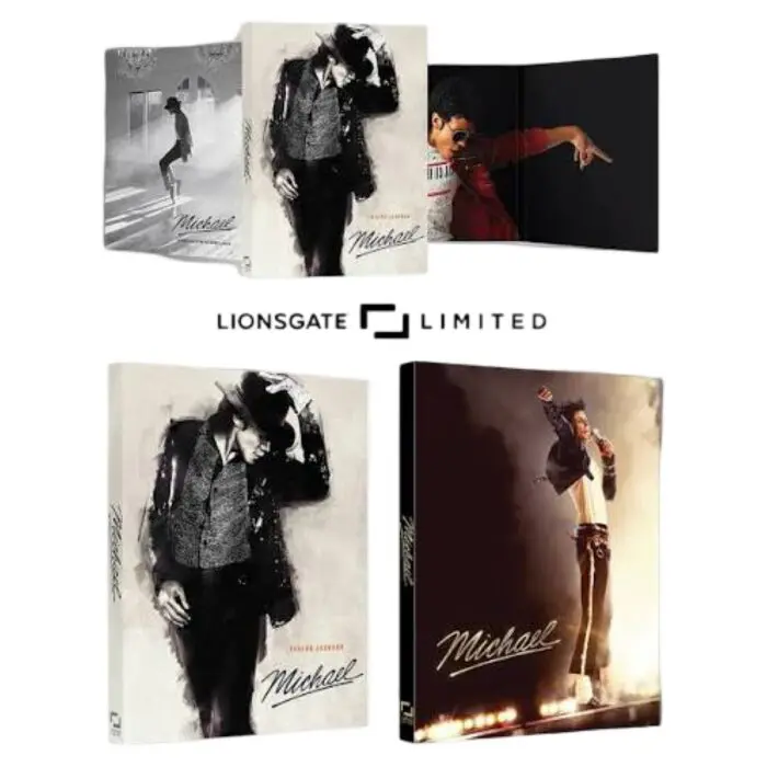 MICHAEL (2026) 4K + BLURAY + DIGITAL STEELBOOK LIONSGATE EXCLUSIVE