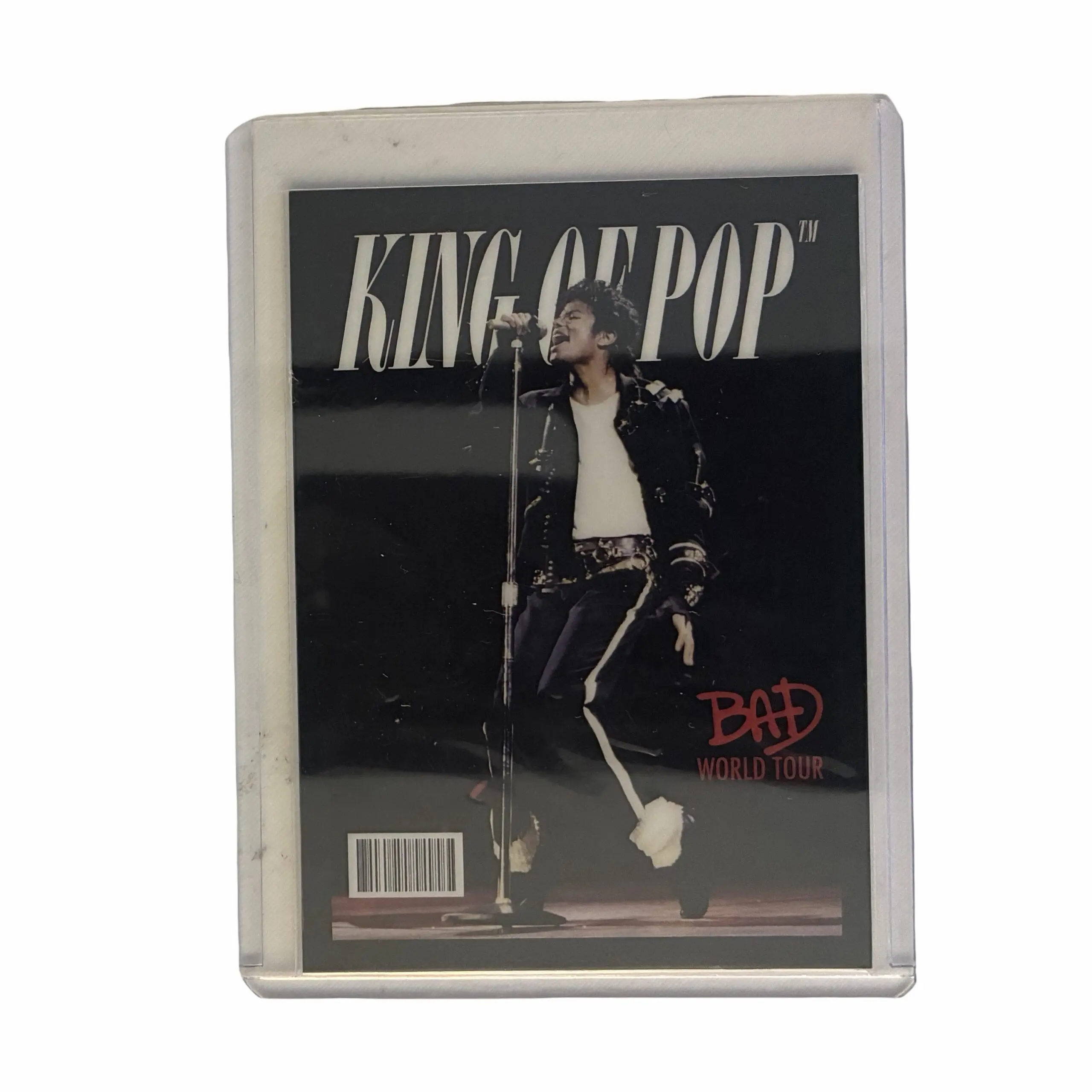 Michael Jackson BAD Tour Keepsake Trading Card #254 | Headlines | Hologram 07/15