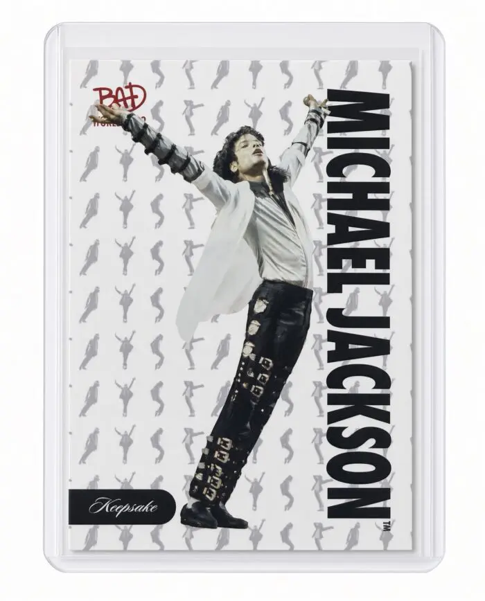 Michael Jackson BAD Tour Keepsake Trading Card #22 | Base | Silhouette