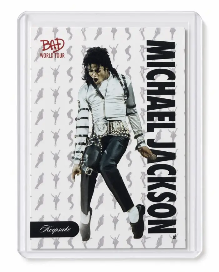 Michael Jackson BAD Tour Keepsake Trading Card #20 | Base | Silhouette