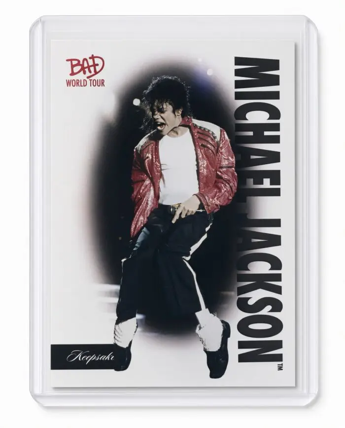 Michael Jackson BAD Tour Keepsake Trading Card #19 | Base | Foil