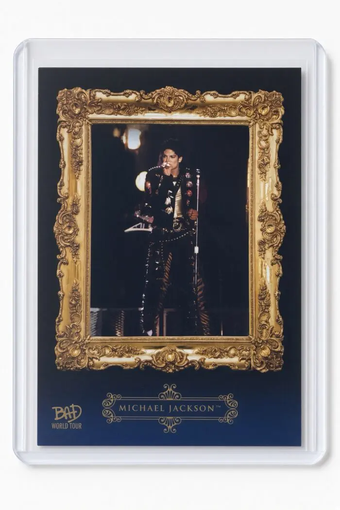 Michael Jackson BAD Tour Keepsake Trading Card #216 | Gallery | Base