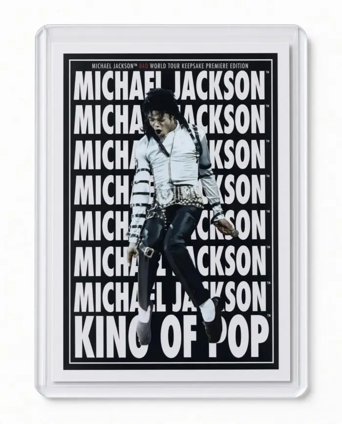 Michael Jackson BAD Tour Keepsake Trading Card #194 | Poster | Base