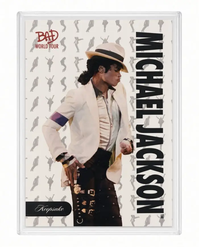 Michael Jackson BAD Tour Keepsake Trading Card #13 | Base | Silhouette