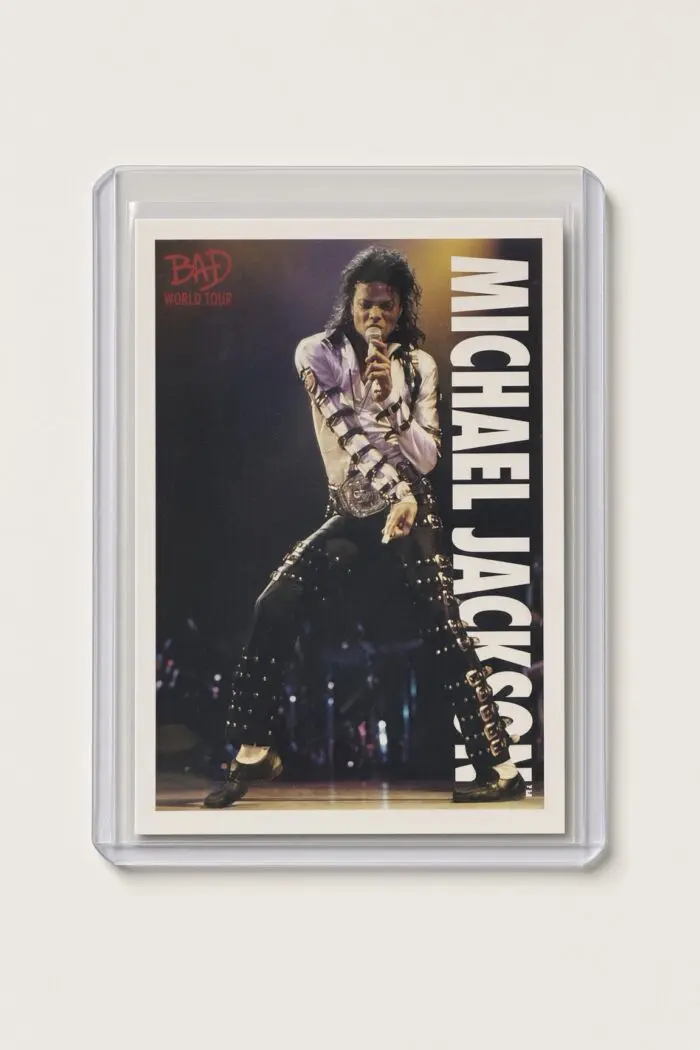 Michael Jackson BAD Tour Keepsake Trading Card #82 | Shortprint | Base