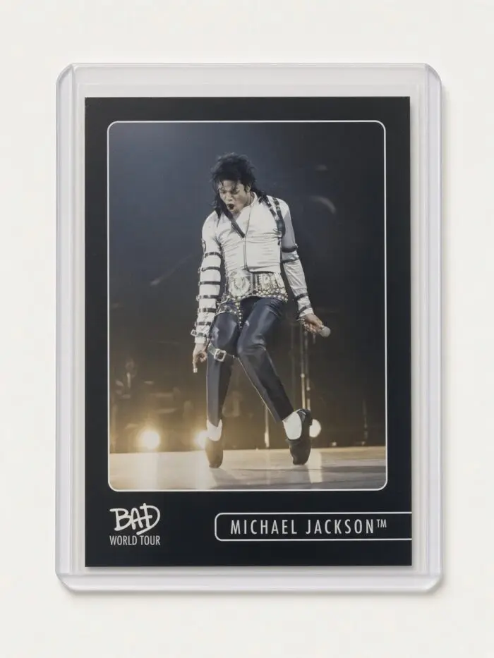 Michael Jackson BAD Tour Keepsake Trading Card #93 | Throwback | Foil