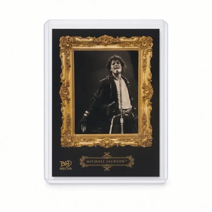 Michael Jackson BAD Tour Keepsake Trading Card #217 | Gallery | Foil