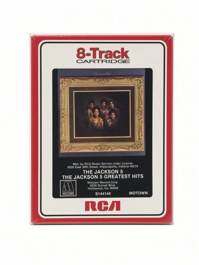 Jackson 5 Greatest Hits Sealed 8-Track Tape RCA Club Motown S144149