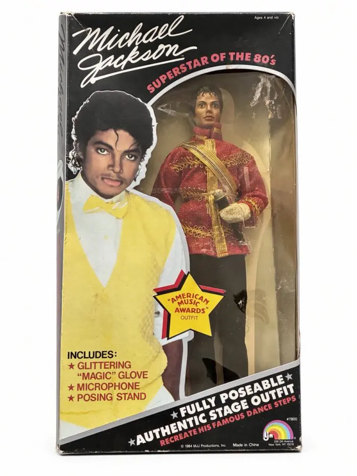 Michael Jackson 1984 LJN Superstar of the 80s Doll American Music Awards #7800
