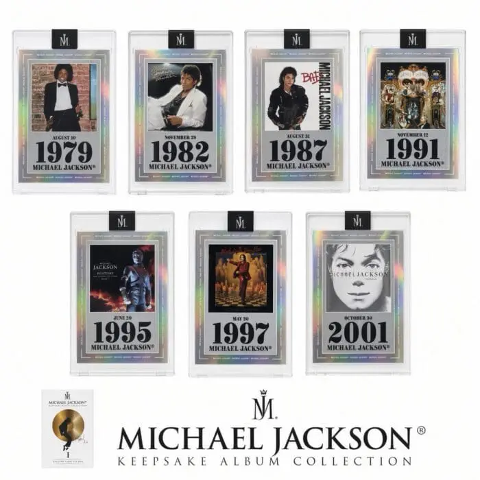 2026 Michael Jackson Keepsake Spotlight Collection All 7 Albums
