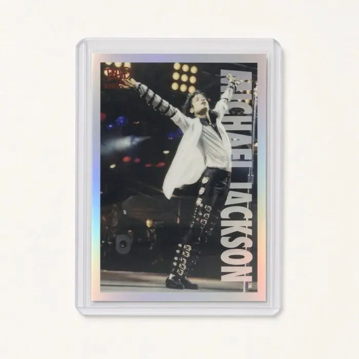 Michael Jackson BAD Tour Keepsake Trading Card #83 | Shortprint | Hologram Foil