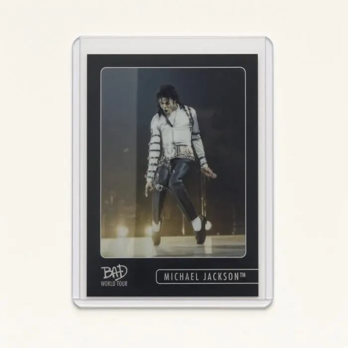 Michael Jackson BAD Tour Keepsake Trading Card #93 | Throwback | Hologram