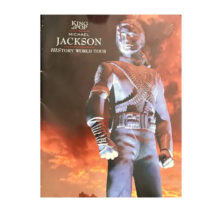 Michael Jackson HIStory World Tour 1996-97 Original Program Book