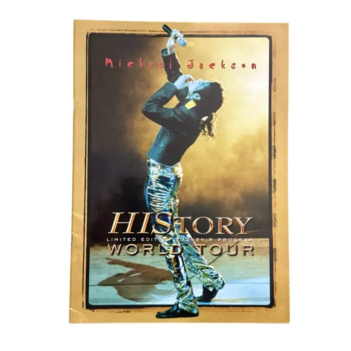 1997 HIStory World Tour Limited Edition Souvenir Program