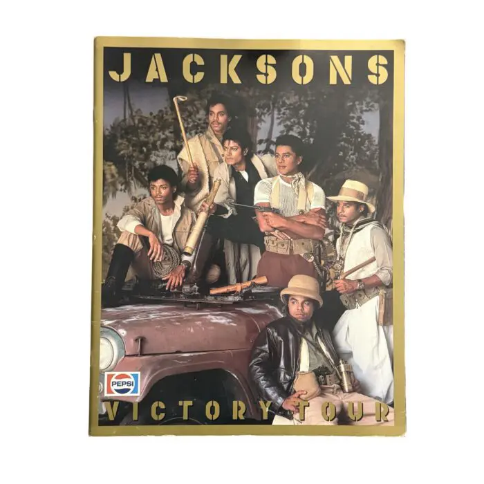 The Jacksons Victory Tour Original 1984 Concert Program