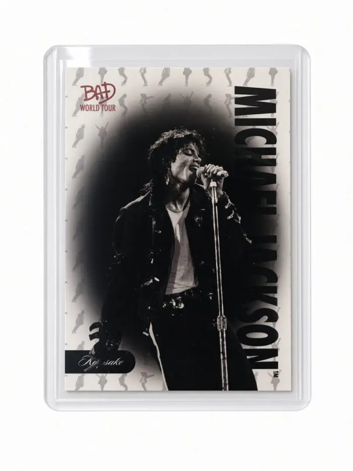 Michael Jackson BAD Tour Keepsake Trading Card #3 | Base | Silhouette