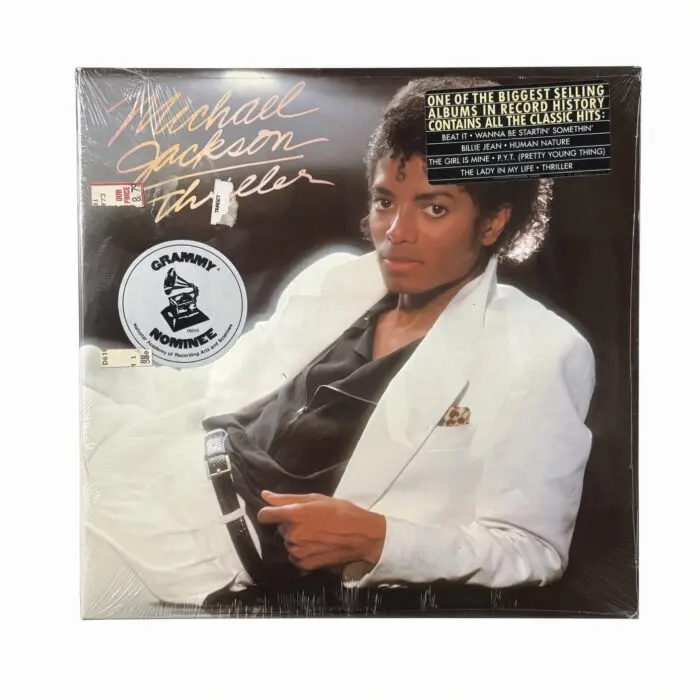 Michael Jackson ‘Thriller’ Original Sealed 1984 LP Record with Hype Sticker (USA)