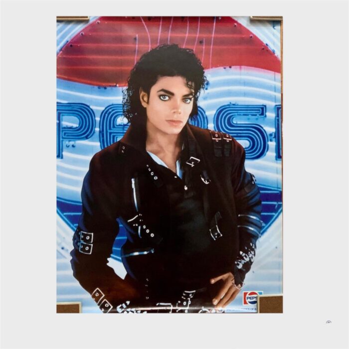 MJ Pepsi Poster