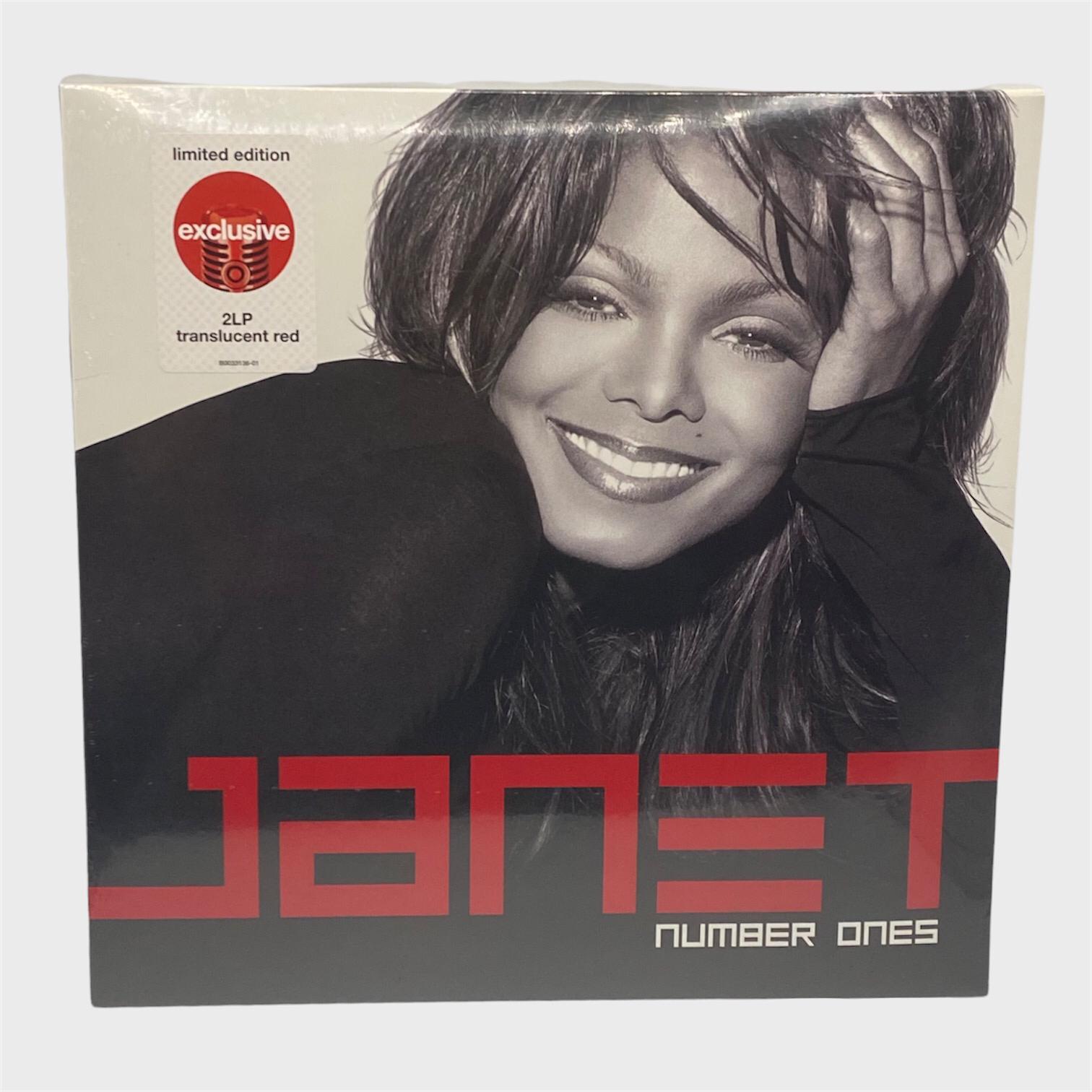 Janet Jackson Number Ones Sealed LP Record