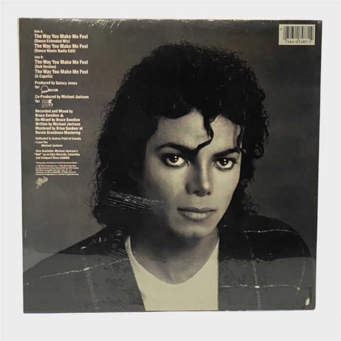 The Way You Make Me Feel Sealed 12″ Single (USA) – Michael Jackson Market