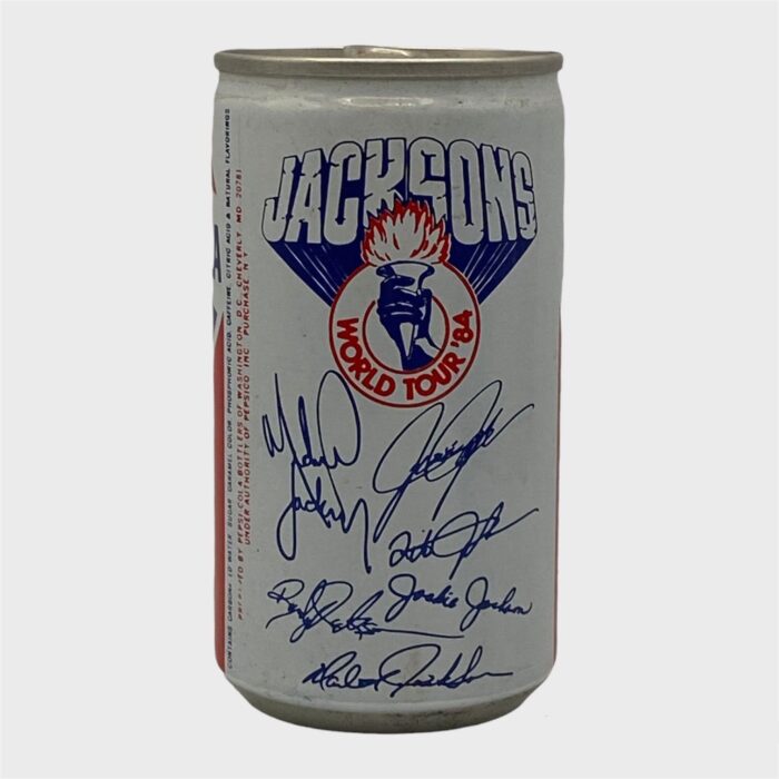 The Jacksons Victory Tour Pepsi Can