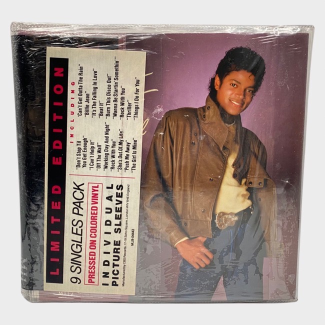 Michael Jackson Sealed 9 Singles Pack (UK)