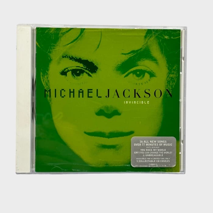 Michael Jackson Invincible CD Green Cover (USA) Michael Jackson Market