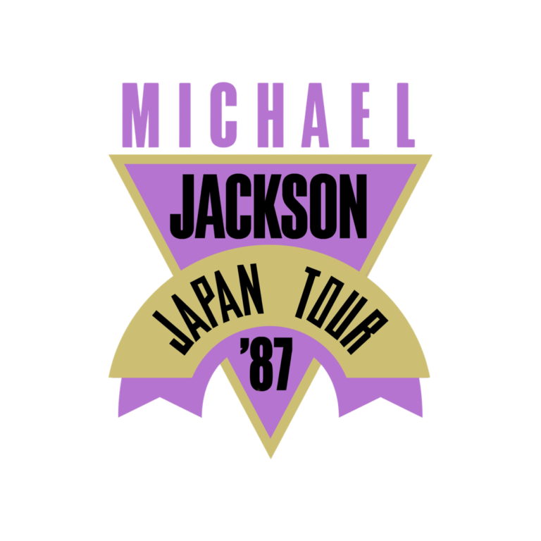 Michael Jackson Bad Tour Japan Sticker 1 Michael Jackson Market