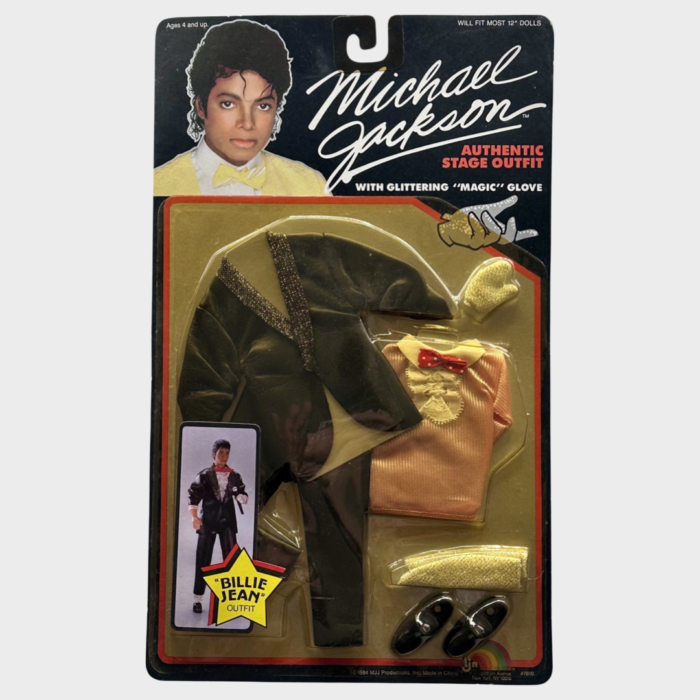 Michael Jackson Superstar of the 80's ’Billie Jean' Doll Outfit