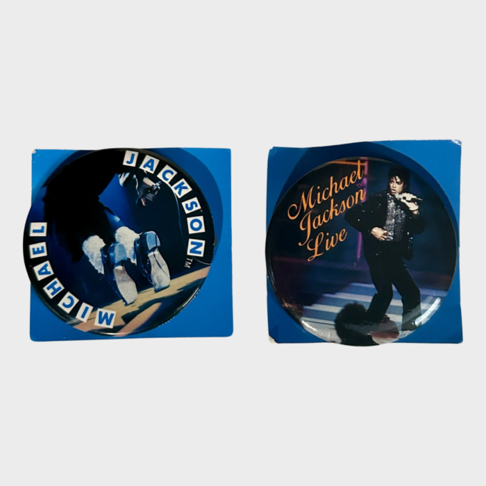 Michael Jackson Two Official Thriller Buttons