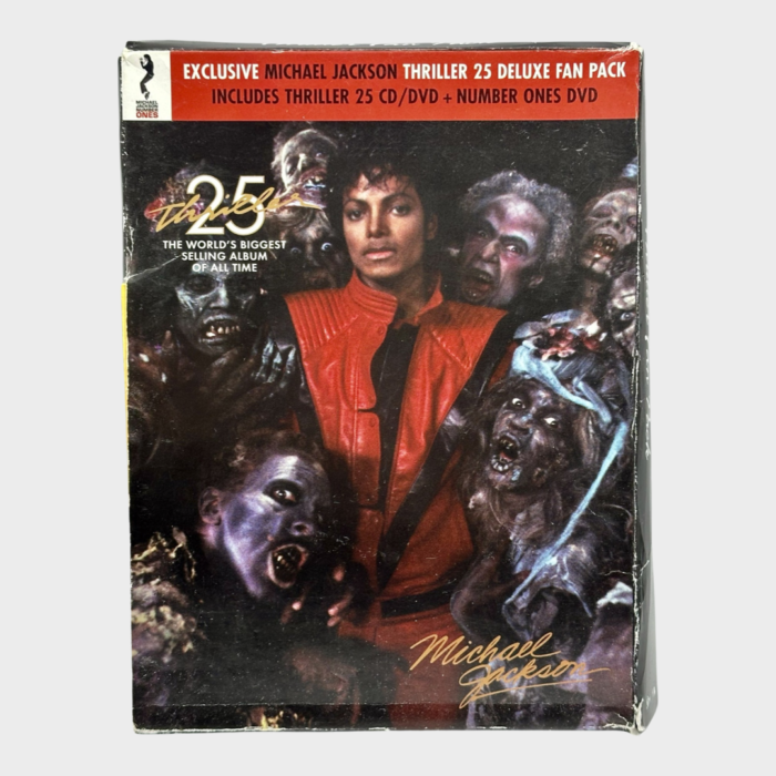 Thriller 25 Deluxe Fan Pack CD/DVD – Michael Jackson Market