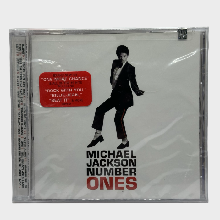 Michael Jackson 'Number Ones' Sealed CD (USA)