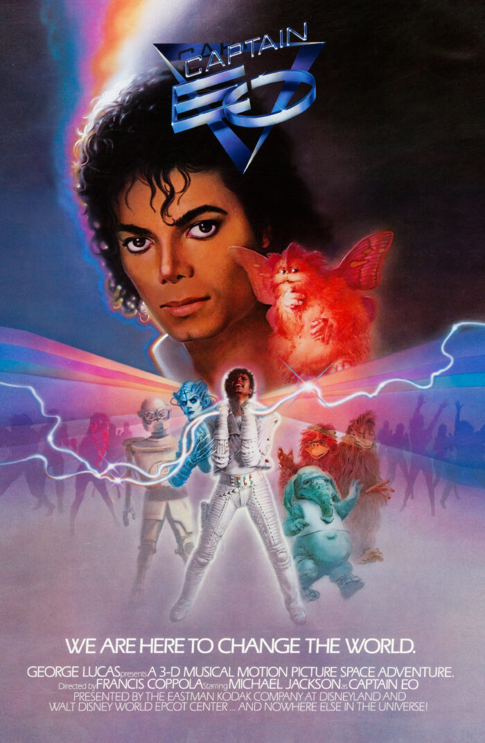 Michael Jackson Captain EO Poster