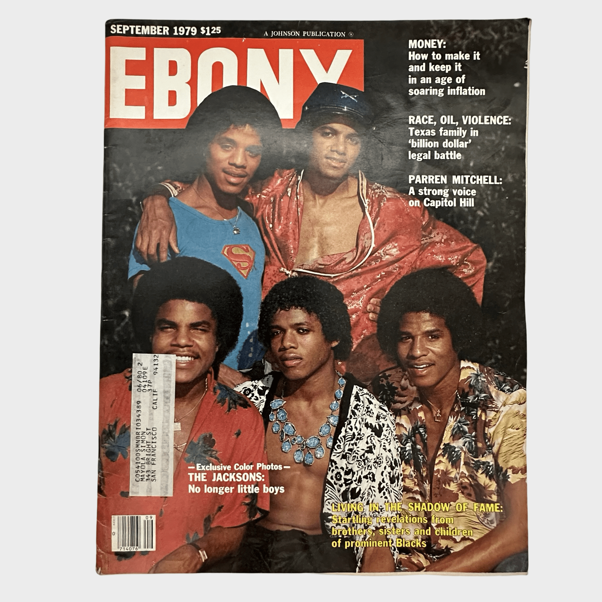 EBONY Magazine Featuring The Jacksons September 1979 – Michael