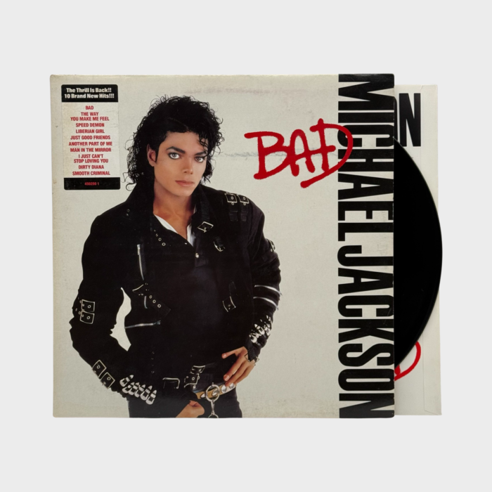 Michael Jackson BAD LP Record (UK)