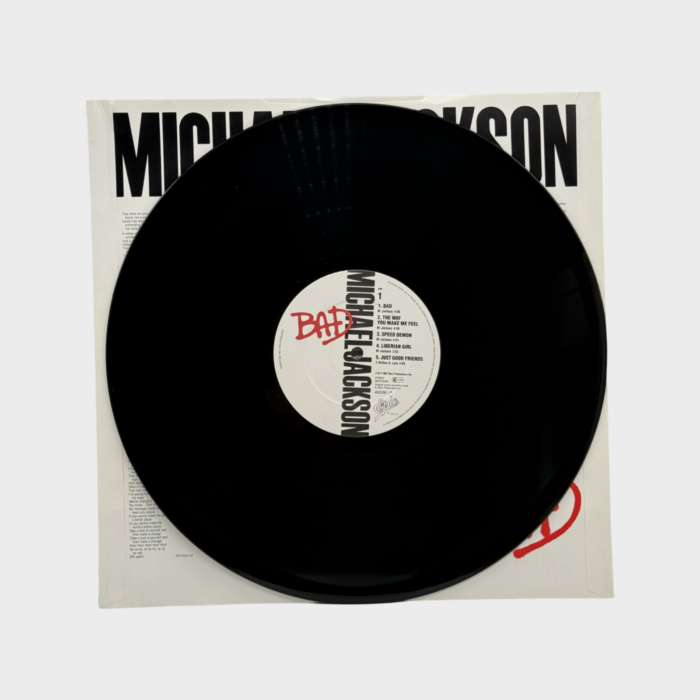 Michael Jackson BAD LP Record (UK) - Image 3