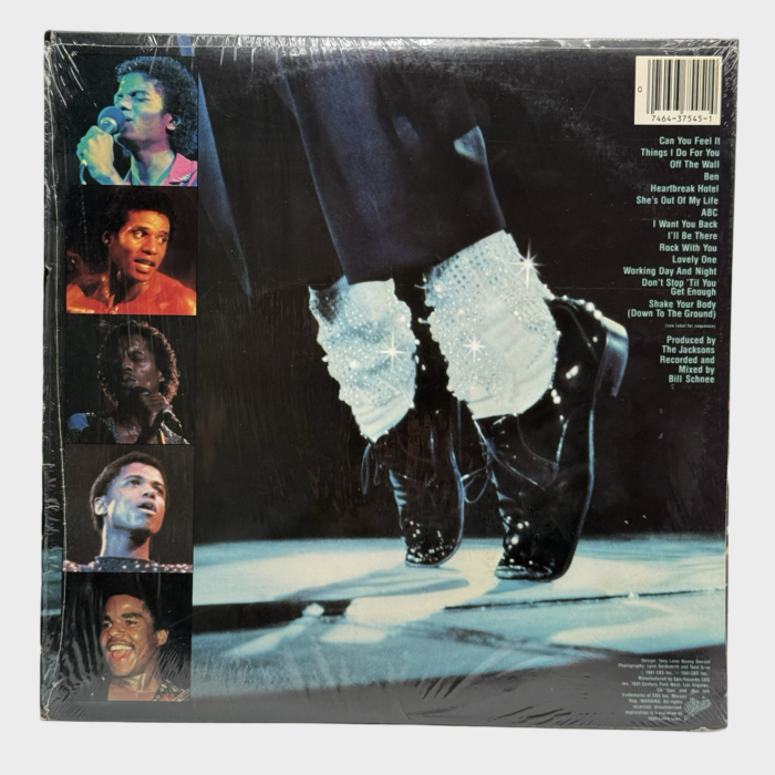 The Jacksons Live Double LP Record (USA) - Image 2