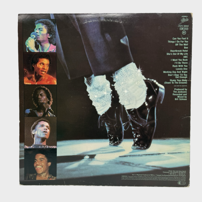 The Jacksons Live Double LP Record (UK) - Image 2