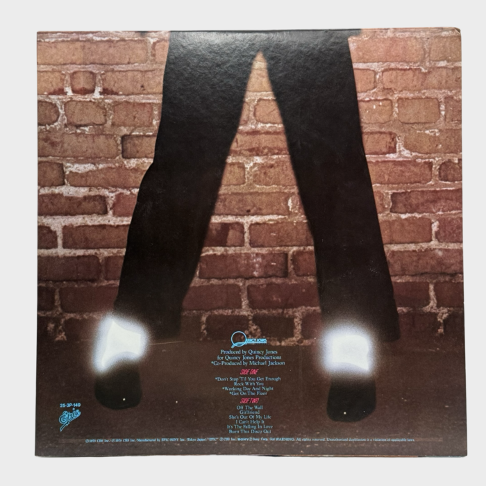 Michael Jackson Off The Wall LP Record (Japan) - Image 2