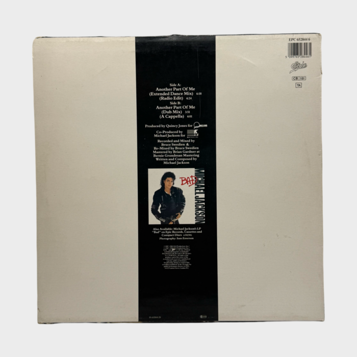 Michael Jackson Another Part Of Me 12" Single (EURO) - Image 2