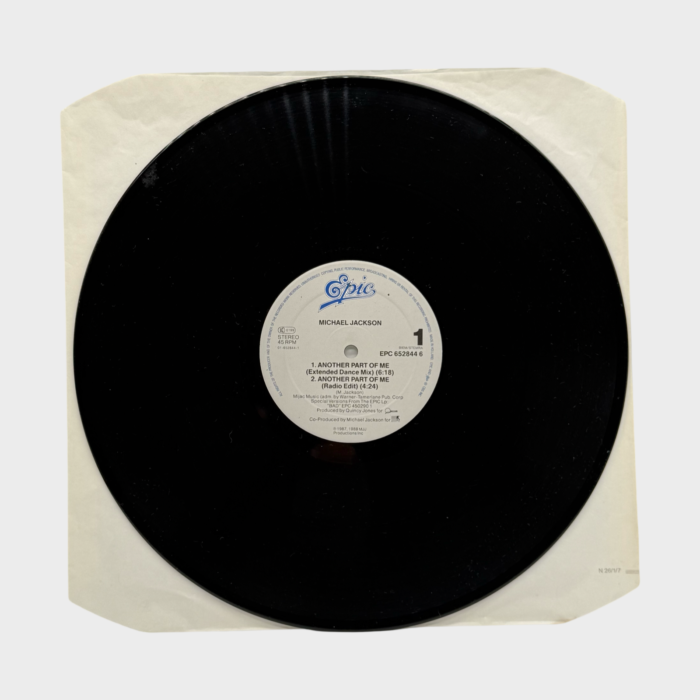 Michael Jackson Another Part Of Me 12" Single (EURO) - Image 3