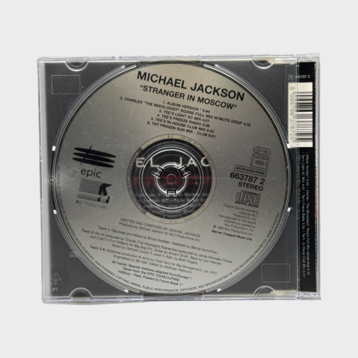 Michael Jackson ‘Stranger In Moscow’  CD Single (UK) - Image 2