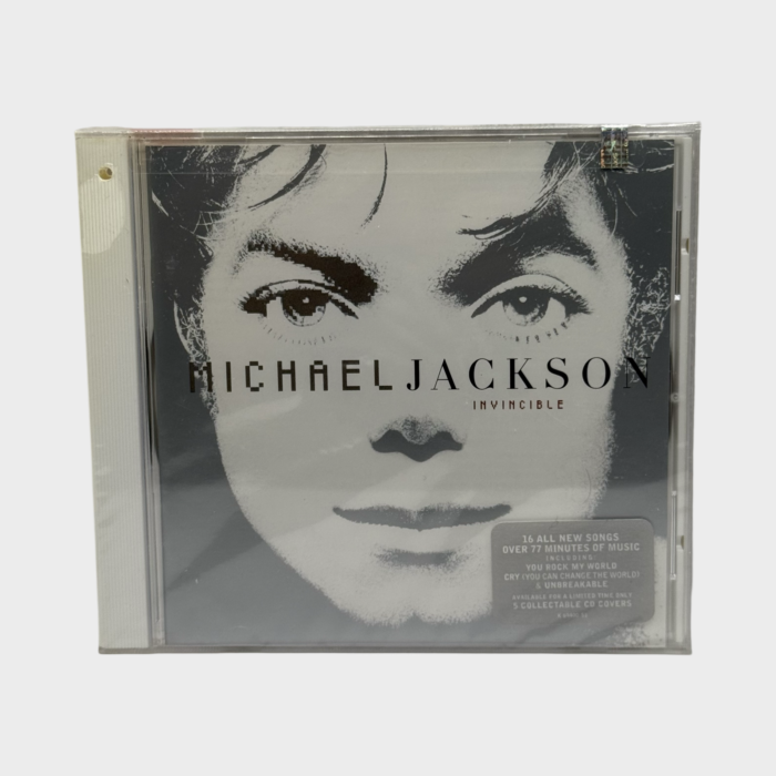 Michael Jackson 'Invincible' Sealed CD White (USA)