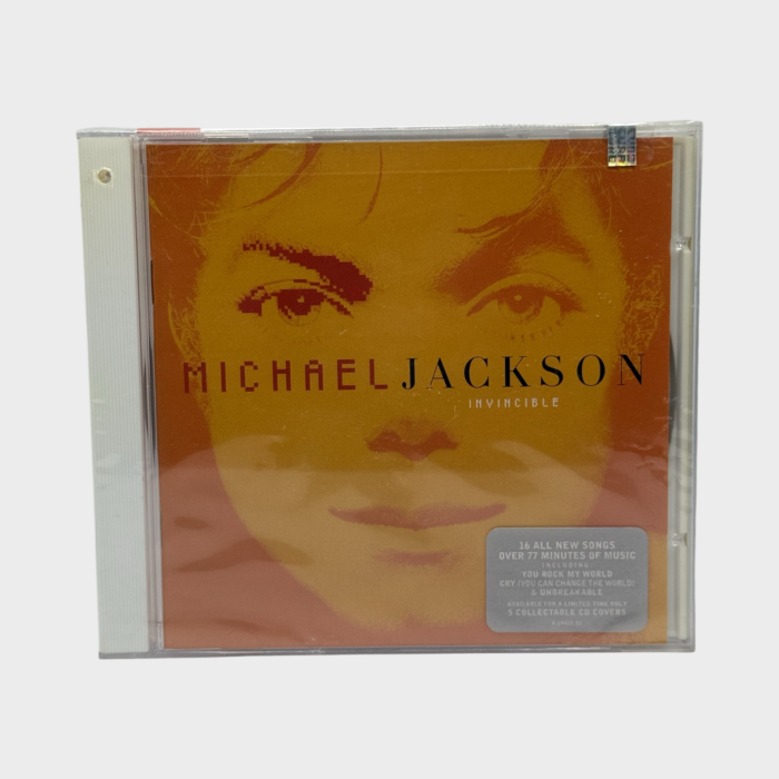 Michael Jackson 'Invincible' Sealed CD Orange (USA)