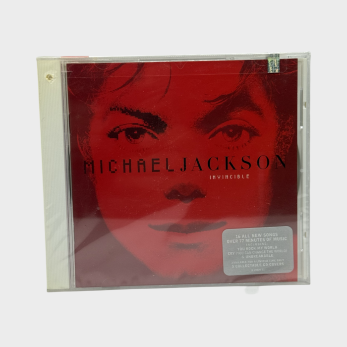 Michael Jackson 'Invincible' Sealed CD Red (USA)