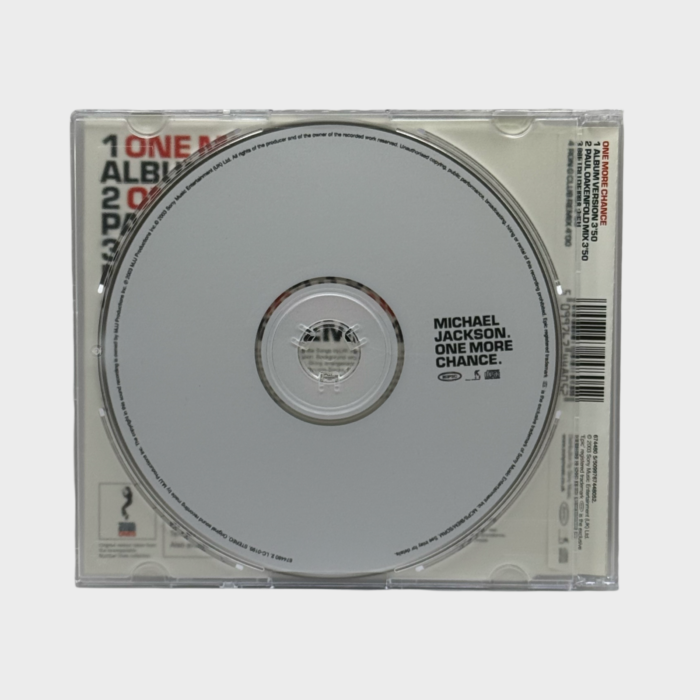 Michael Jackson ‘One More Chance’ CD Single (UK) - Image 2