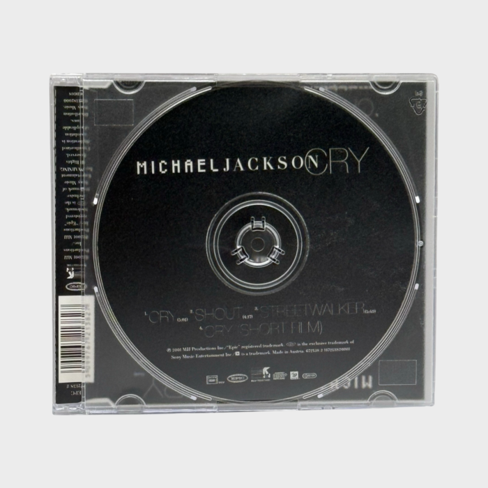 Michael Jackson ‘Cry’ CD Single (EURO) - Image 2