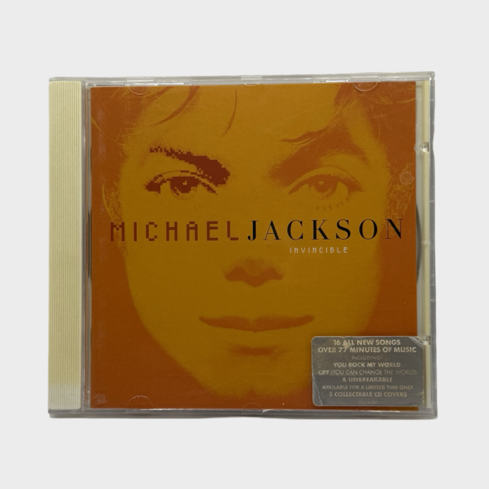 Michael Jackson 'Invincible' CD Orange (EURO)