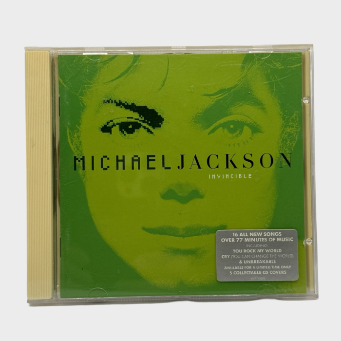 Michael Jackson 'Invincible' CD Green (EURO)